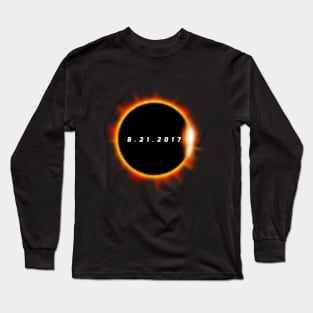 Total Solar Eclipse August 21 2017 Long Sleeve T-Shirt